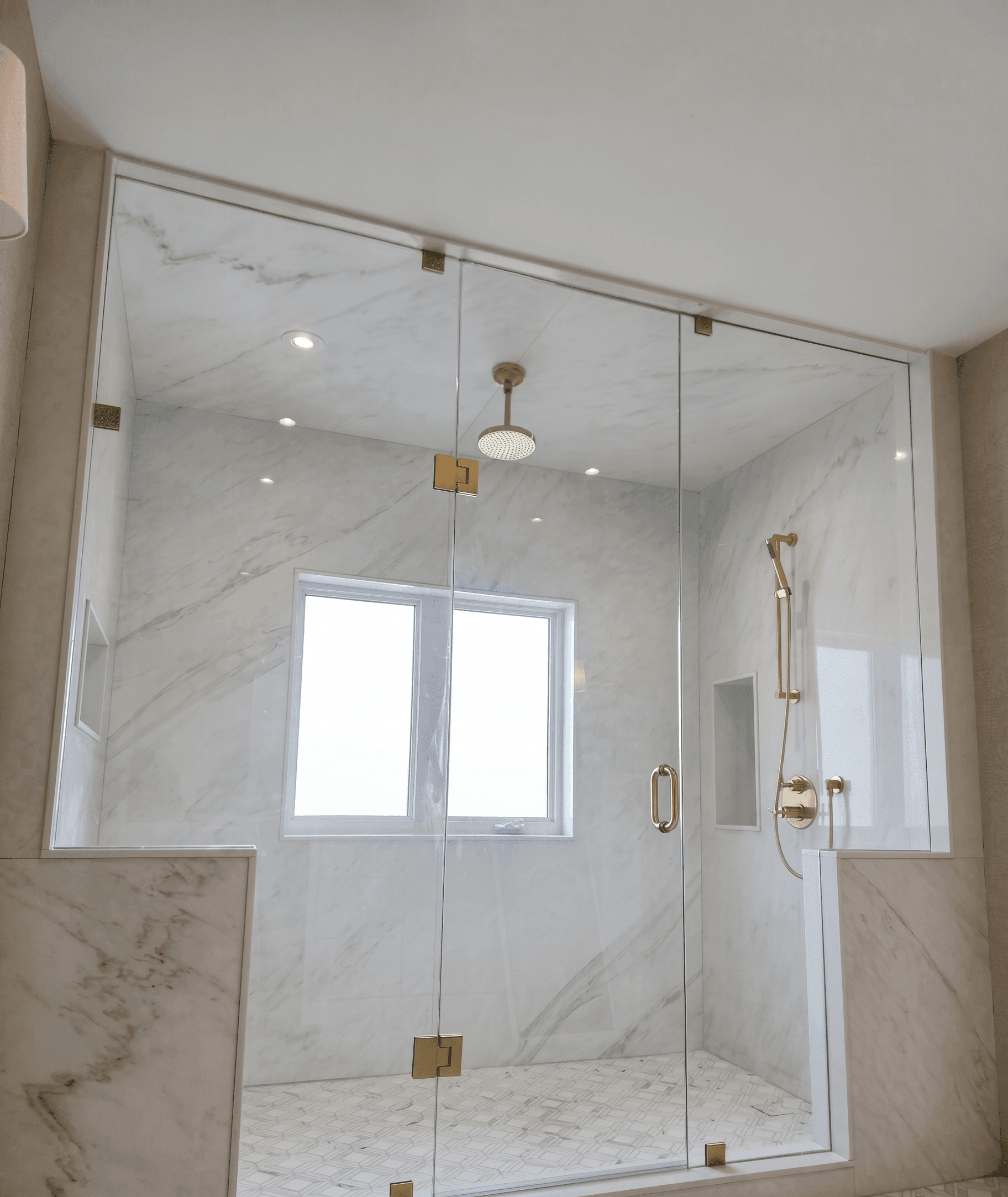 White-glove install of a custom frameless glass shower — Built By Glass, Vaughan