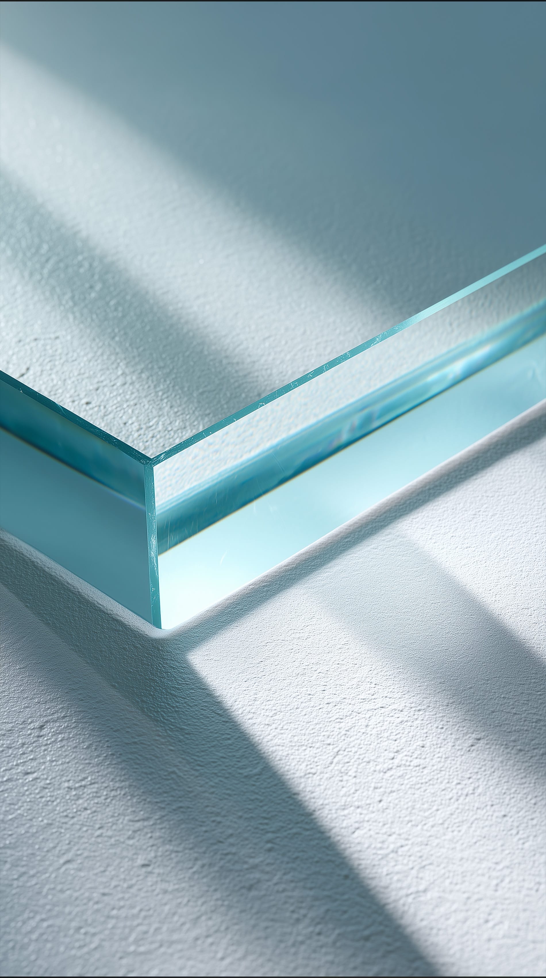 Starfire low-iron ultra-clear glass with no green tint edge — premium glass installation option, Built By Glass GTA